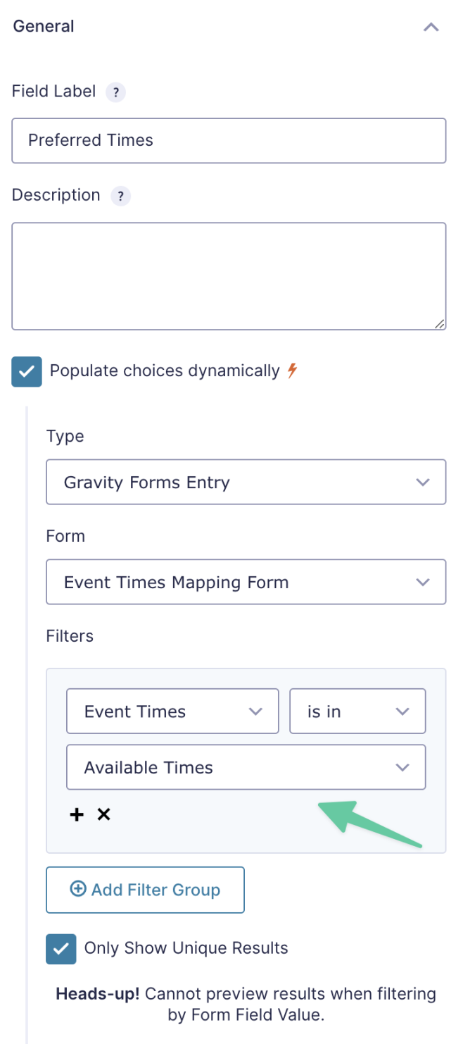 How To Filter Checkboxes By Checkboxes In Gravity Forms