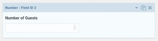 designate a number of guests in your gravity form