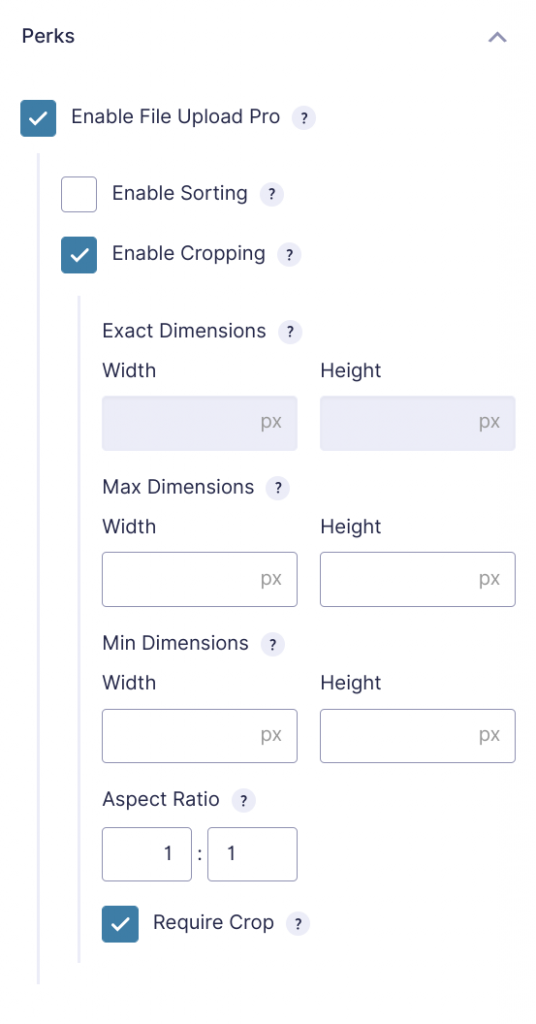 enabling file upload pro