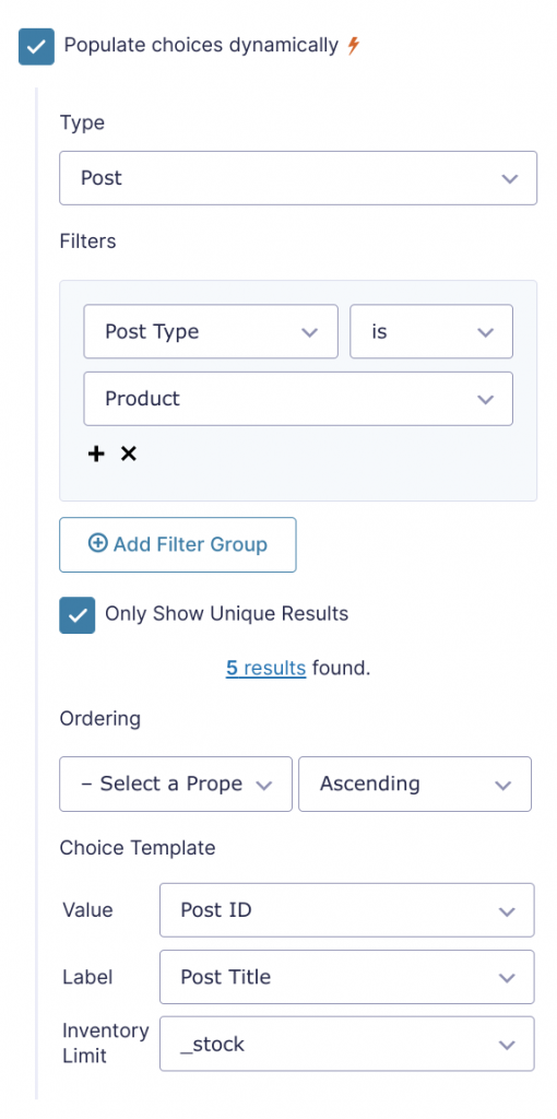 Gravity Forms Inventory Gravity Perks by Gravity Wiz
