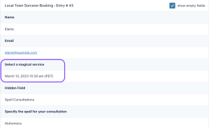 Guide: Using Simply Schedule Appointments Data in Gravity Forms