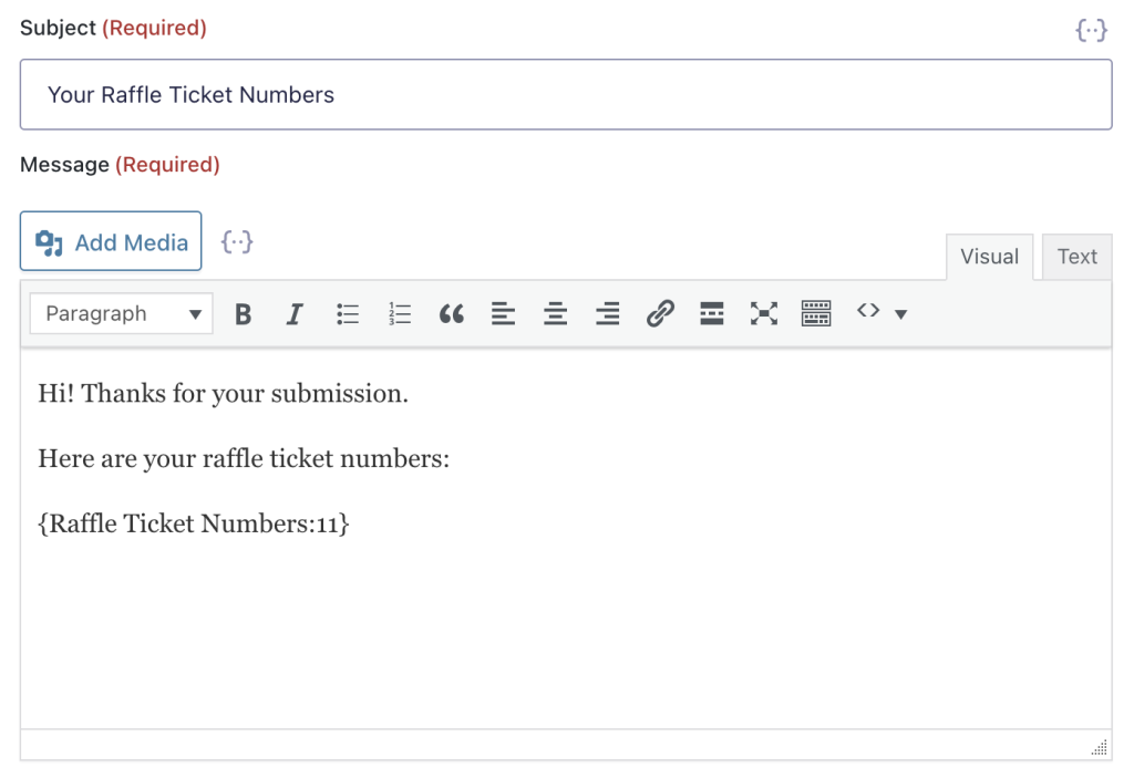 How to Build a Raffle or Lottery Event using Gravity Forms