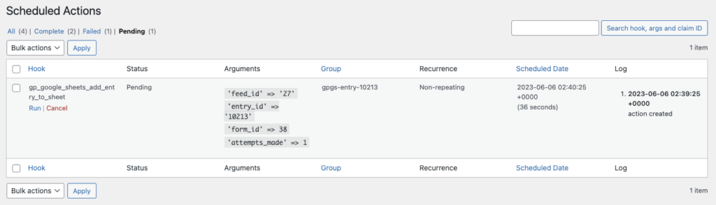 Gravity Perks - Gravity Forms Google Sheets