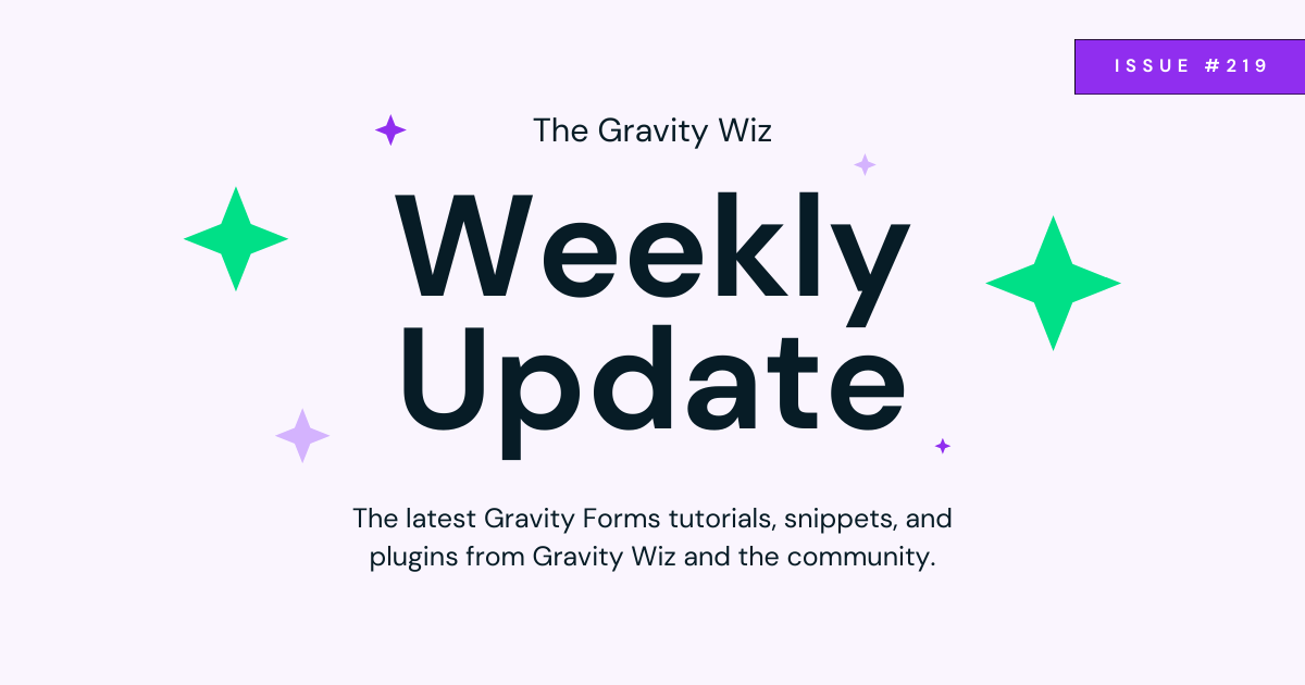 cover photo for gravity wiz weekly issue 219
