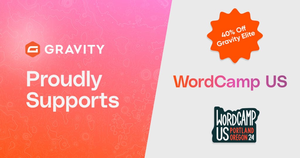 wordcamp us gravity forms promotion