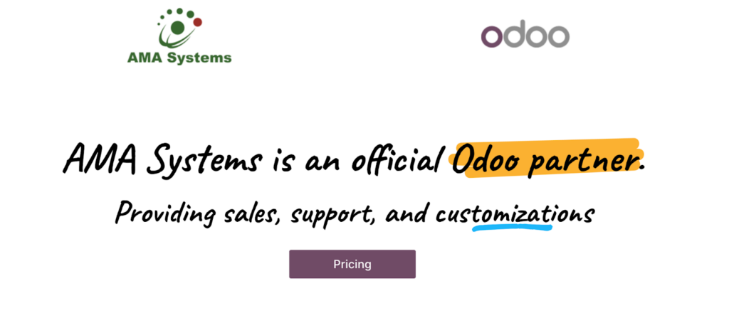 odoo ama official partner header