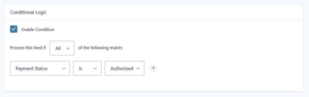 Setting up conditional logic with payment statuses in a GC Drip feed.