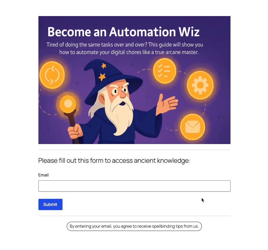 Guide download example