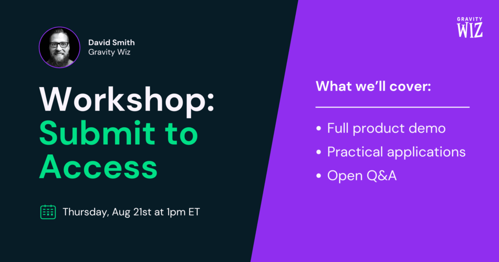 submit to access workshop