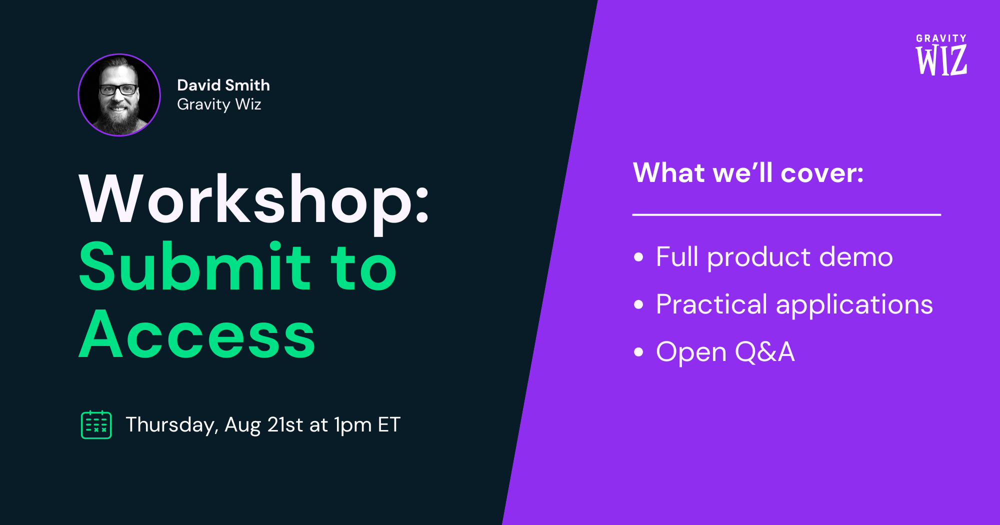 submit to access workshop