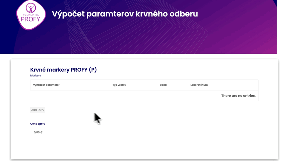 A user previews the form, selects the drop down field, types in 'X' and a list of results appears. 'amoxicillin' is selected and the rest of the price fields are auto-populated.