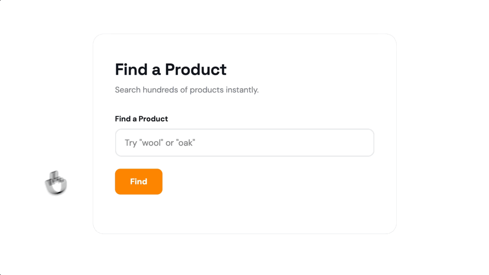 Searching hundreds of products instantly in a live-filtered dropdown field