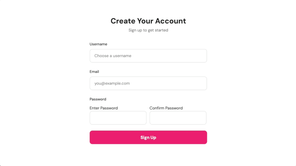 A user signs up, receives the activation email, clicks the link, and lands on a custom activation page