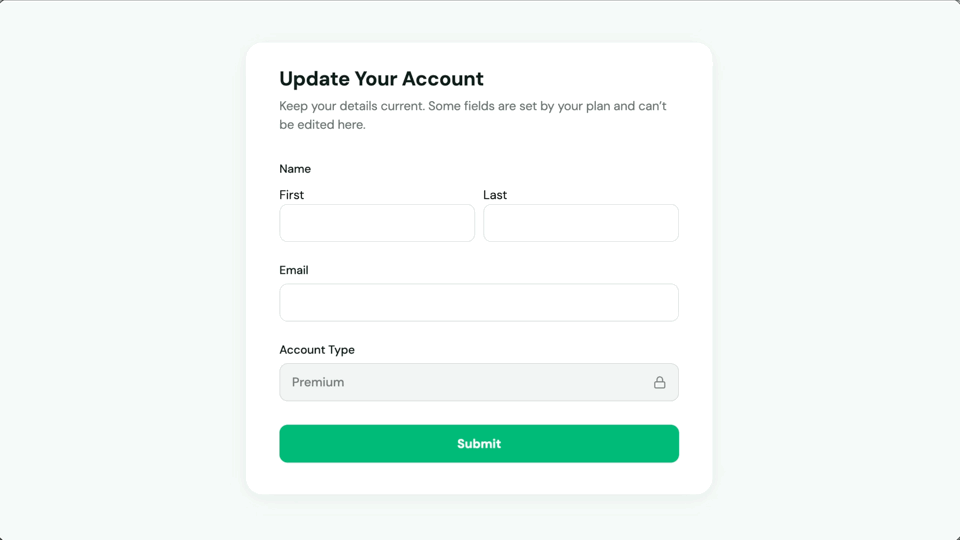 Gravity Forms field showing its value but not editable