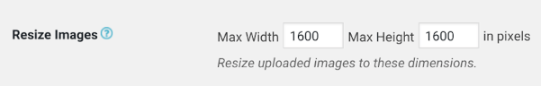 Set Max Width and Height