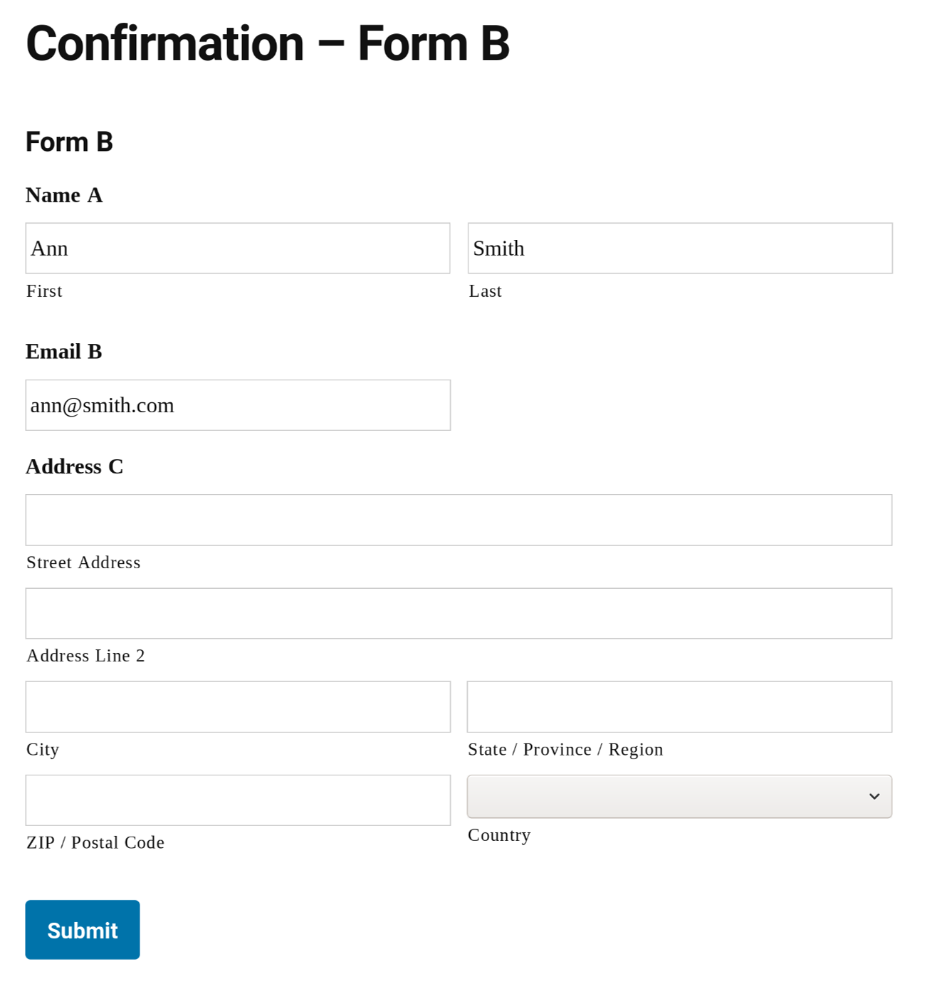 How To Populate Entry Data From One Form Into Another Using Gravity 